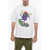 DSQUARED2 Loose Fit T-Shirt With Graphic Print White