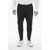 DSQUARED2 Cotton Pully Pants With Drawstring Black