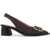 Ganni Slingback Decollet CHOCOLATE FONDANT