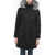 Woolrich Parka Military With Fur Hood Black