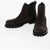 Woolrich Suede Chelsea Booties Brown