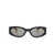 JACQUEMUS Jacquemus Les Lunettes Ovalo Oval Sunglasses Black