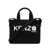 Kenzo Kenzo Tote Bag With Print Black