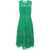 Self-Portrait Self-Portrait Guipure Lace Dress With Belt GREEN