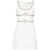 Self-Portrait Self-Portrait Short Dress With Crystals WHITE