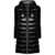 Herno Herno Long Padded Puffer Coat With Inserts Black