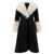 SAKS POTTS Saks Potts "Foxy" Coat Black