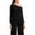 NORMA KAMALI "Off-Shoulder Lycra BLACK