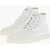 Maison Margiela Mm22 Canvas High-Top Sneakers With Rubber Sole White