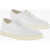 Maison Margiela Mm22 Canvas Low-Top Sneakers With Rubber Sole White