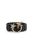 Pinko Pinko Logo Buckle Leather Belt Black