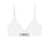 Versace Versace Bra With Logo Embroidery WHITE