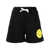 JOSHUA'S Joshua'S Smiley Logo Cotton Shorts Black