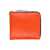 Comme des Garçons Comme Des Garçons Super Fluo Small Zip Coin Wallet ORANGE GREEN