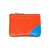 Comme des Garçons Comme Des Garçons Super Fluo Wallet ORANGE GREEN