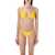 THE ATTICO The Attico Lycra Rib Bikini YELLOW