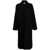 TOTÊME TOTEME Wool Blend Cardigan Coat Black