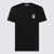 Moschino Moschino Black Cotton T-Shirt Black