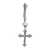 Emanuele Bicocchi Emanuele Bicocchi Earring Cross SILVER