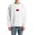 424 Sweatshirt Logo White WHITE