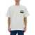 MSGM Msgm T-Shirt With "Sunset" Patch Application WHITE