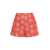 STAUD Staud Oscar High-Rise Shorts RED