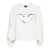 Emporio Armani Emporio Armani Logo Cotton Sweatshirt WHITE