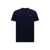 Vivienne Westwood Blue Crewneck T-Shirt With Orb Detail In Cotton Man BLUE