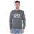 EA7 Ea7 Emporio Armani Sweatshirt Hoodie GREY