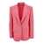 Stella McCartney 'Iconic' Salmon Pink Sing-Breasted Jacket With Single Button In Wool Woman PINK