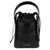 Alexander McQueen Alexander McQueen 'The Rise Mini' Bucket Bag Black