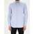 SALVATORE PICCOLO Pin Point Light Blue Shirt BLUE