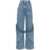 THE ATTICO The Attico Wide Leg Jeans BLUE