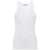 THE ATTICO The Attico Tank Top With Rhinestones WHITE