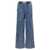 MOSCHINO JEANS Moschino Jeans Embroidery Jeans BLUE