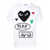 Comme des Garçons Comme Des Garcons Play T-Shirts And Polos WHITE