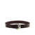 Orciani Orciani Belt With Silver Buckle BROWN