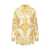 Dolce & Gabbana Dolce & Gabbana Majolica Silk Twill Shirt YELLOW