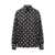 Dolce & Gabbana Dolce & Gabbana Silk Twill Polka Dot Shirt Black