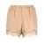 GOLD HAWK Gold Hawk Lace Inserts Shorts Beige