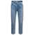 Icon Denim Jeans Regular Corto BLUE