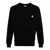 MAISON KITSUNÉ Maison Kitsuné Cotton Sweatshirt With Front Fox Patch Black