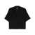 Majestic Filatures Majestic Filatures Oversized Viscose Polo Shirt Black