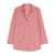 Majestic Filatures Majestic Filatures 3/4 Sleeve Linen Shirt PINK