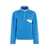 SPORTY & RICH Sporty & Rich Stand-Up Collar Fleece Sweatshirt BLUE