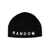 RANDOM IDENTITIES Random Identities Beanie With Ris Logo Accessories 1 BLACK