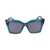 Blumarine Blumarine Sunglasses BLUE/PETROLEUM GLOSSY