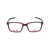 Police Police Eyeglasses RED TRANSP.OPAQUE