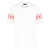 Vision of Super Vision Of Super Cotton T-Shirt With Flame Print On The Sleeves WHITE