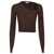 COTTON CITIZEN Cotton Citizen Long Sleeve Cotton T-Shirt BROWN